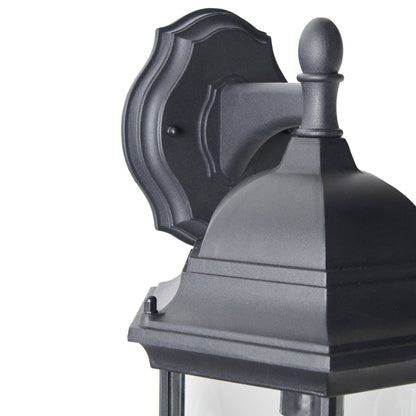 Alvin Premium Outdoor Wall Lantern - Black
