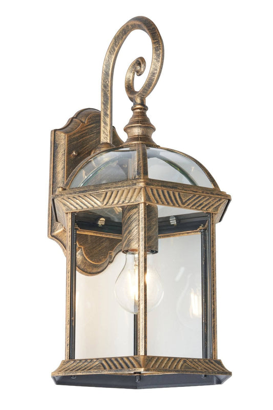 Lights  -  Corbin Outdoor Lantern - Brushed Gold  -  60487575