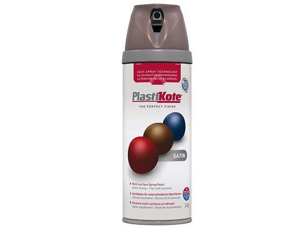 Paint  -  Plastikote Twist And Spray Satin Cappuccino Paint  -  50090988