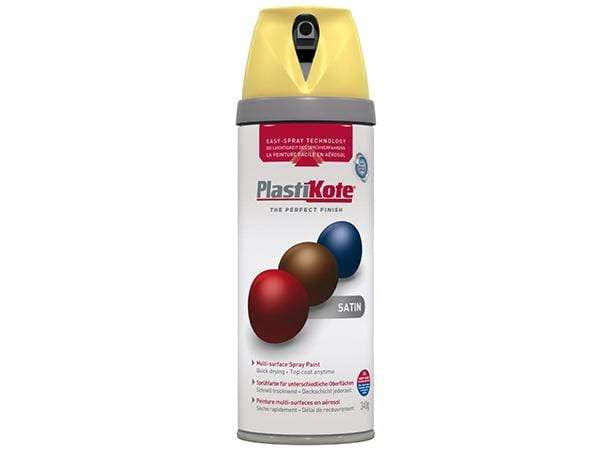 Paint  -  Plastikote Twist And Spray Satin Daffodil Paint  -  50090968