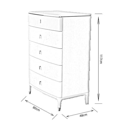  -  VIDA PLAZA/DILETTA TALL CHEST  -  60007893