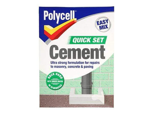Paint  -  Polycell Quick Set Cement Filler 2Kg  -  00498319