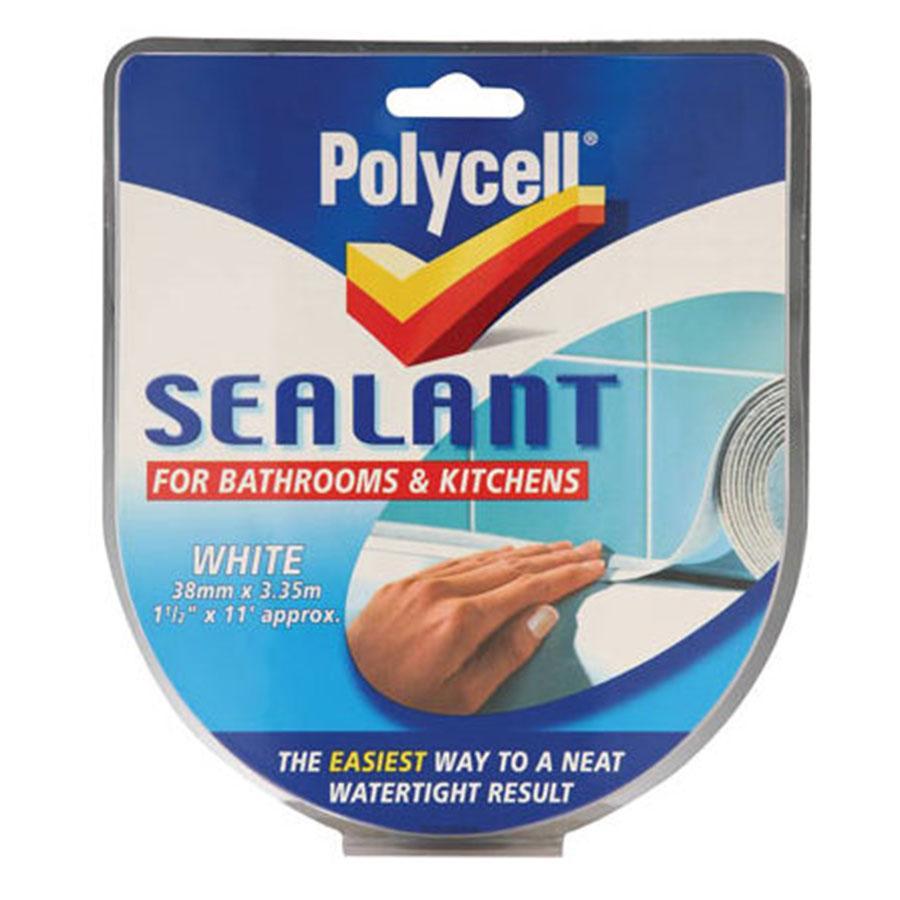 DIY  -  Polycell Superbend Seal Strips White - 41Mm  -  00578295
