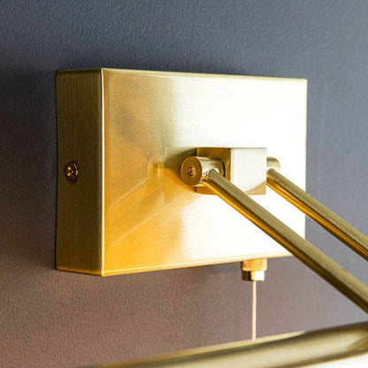 Lights  -  Rennes Satin Brass Picture Bathroom Light  -  60006394