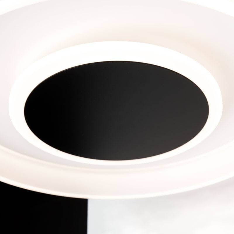 Arabian Flush Ceiling Light - Black