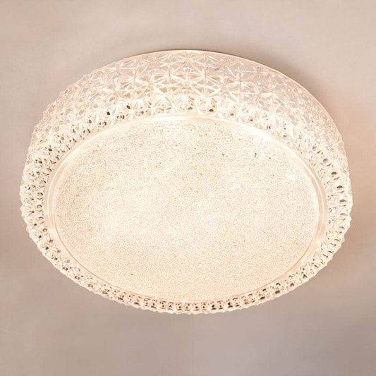 Lights  -  Siena Temperature Colour Changing Flush Ceiling Light - 28cm  -  60006119
