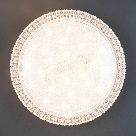 Lights  -  Siena Temperature Colour Changing Flush Ceiling Light - 40cm  -  60006120