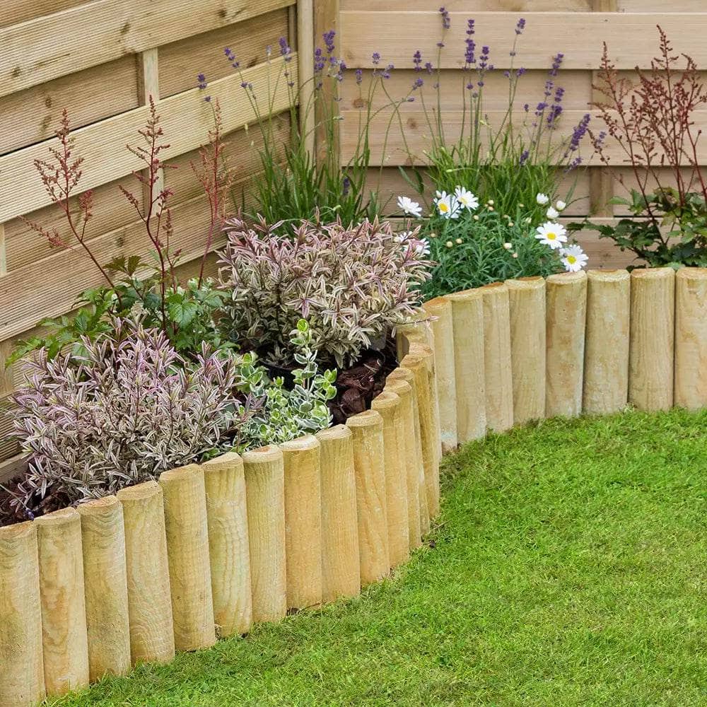 Log Home Landscape Edging Ideas Garden Edging Ideas To Transform Your