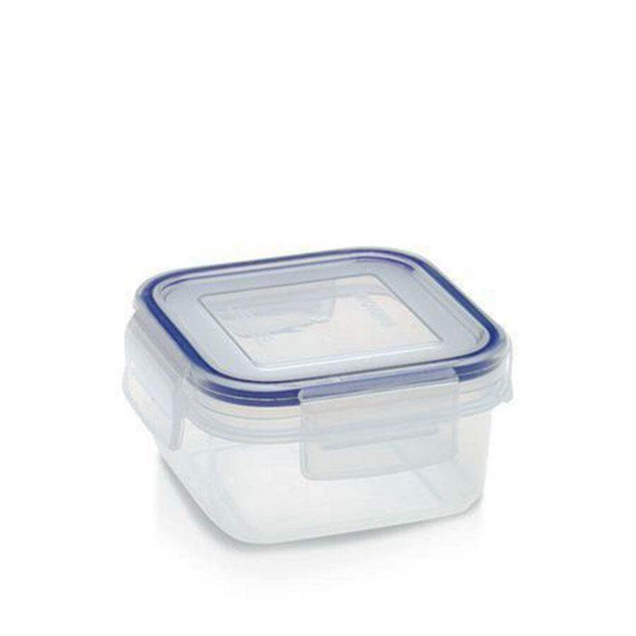 Kitchenware  -  Addis Clip And Close Square Food/Liquid Container 300Ml  -  50135818