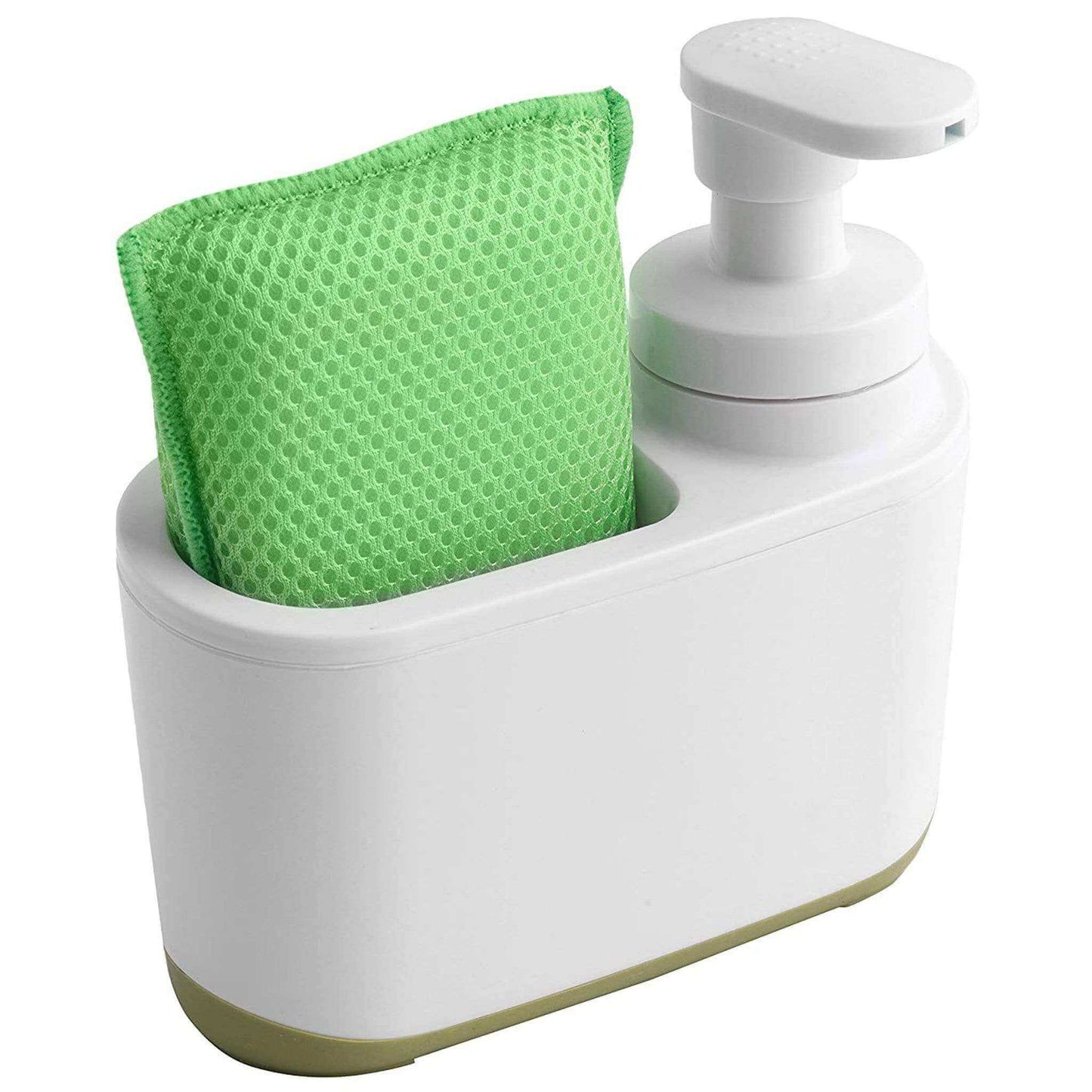 Kitchenware  -  Addis White And Green Soap Dispenser  -  50143276