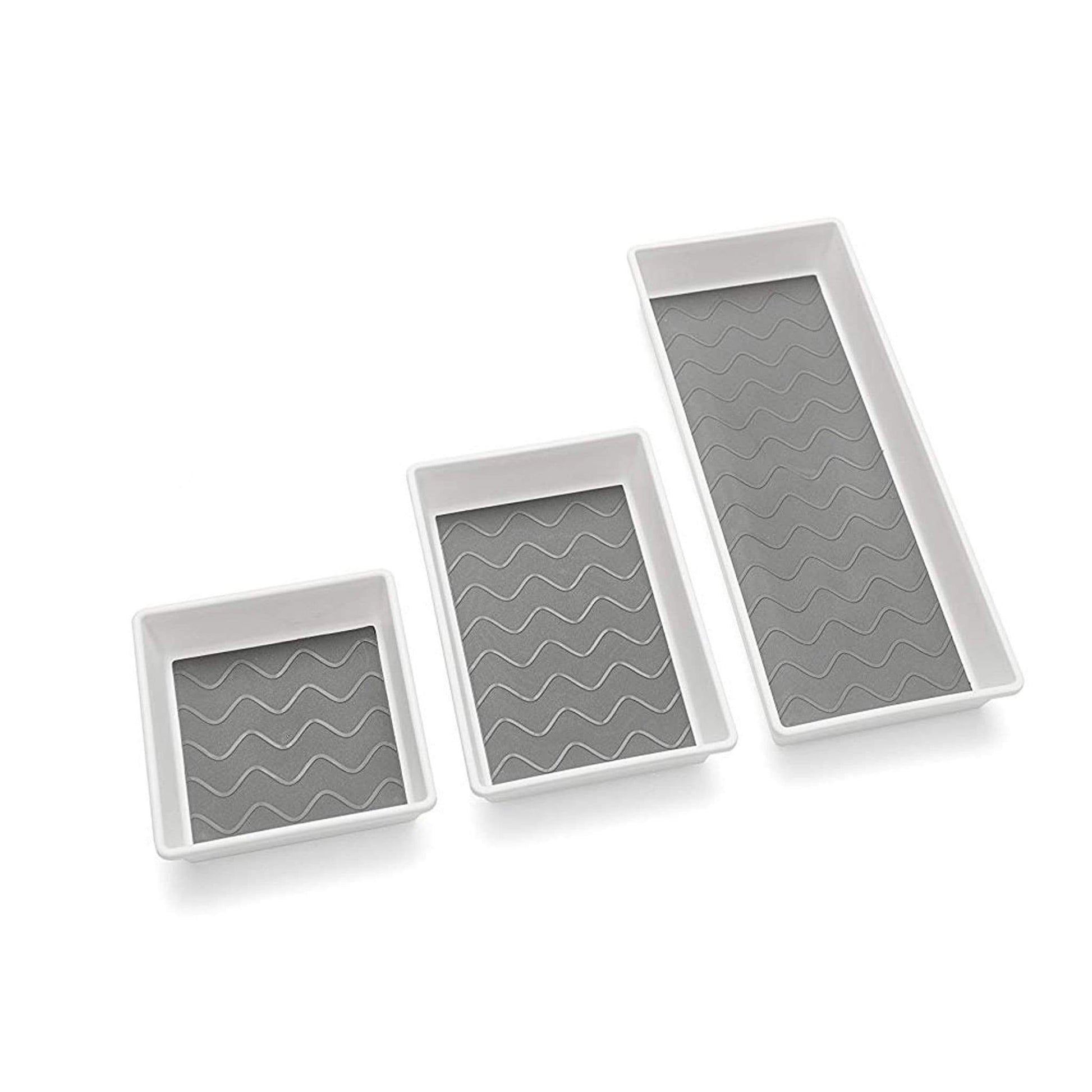 Kitchenware  -  Addis White And Grey Drawer Storage Boxes  -  50143287