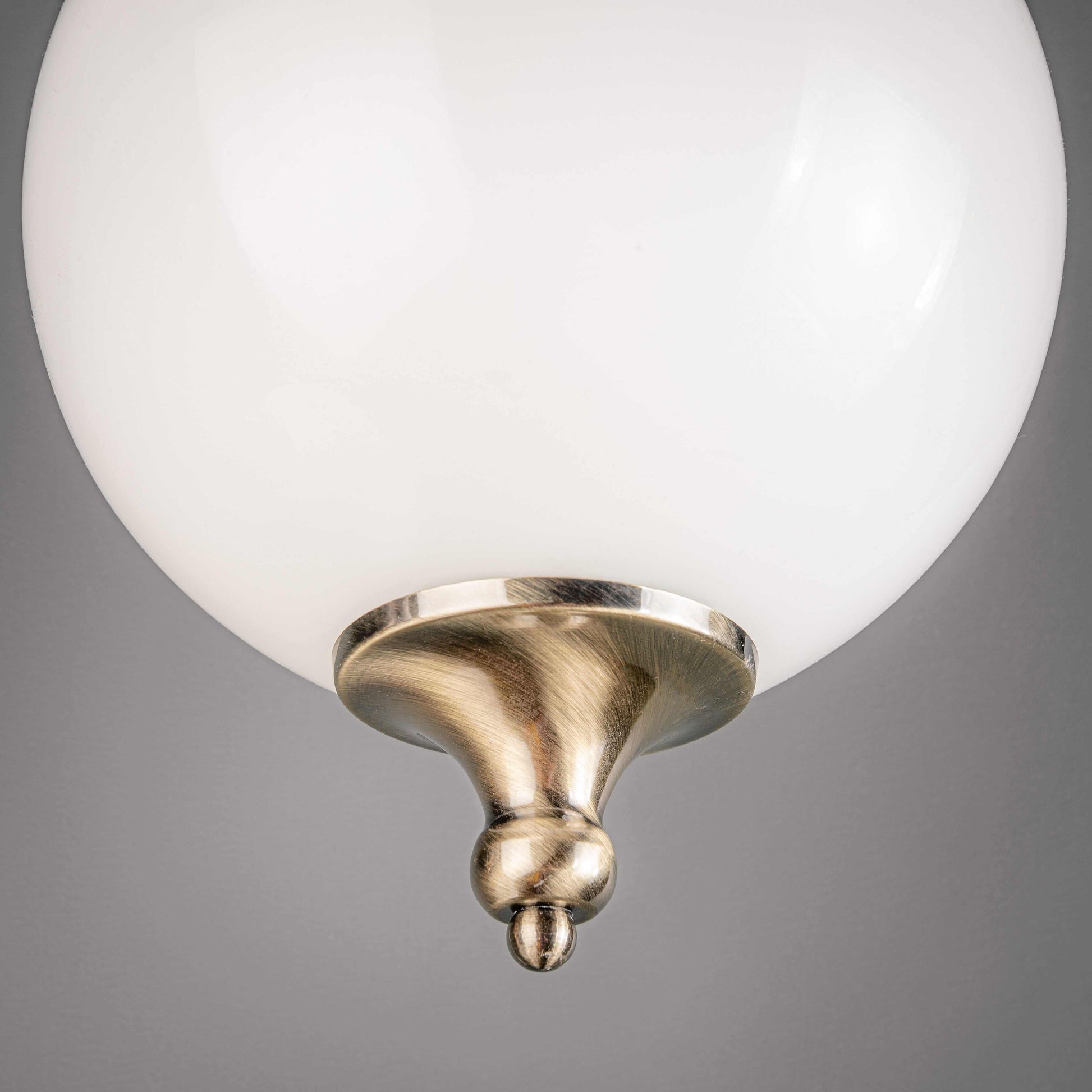 Lights  -  Antique Brass Pendant Ceiling Light  -  50113630
