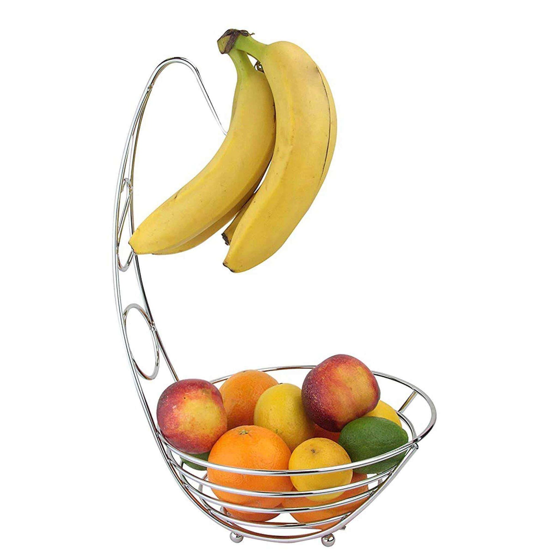 Kitchenware  -  Apollo Chrome Banana Tree Bowl  -  01361193