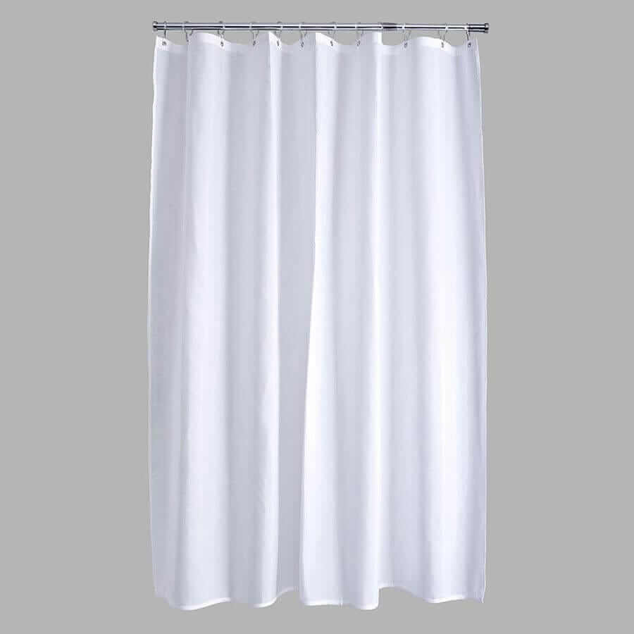 Homeware  -  Aqualona 200Cm White Polyester Shower Curtain  -  50075386