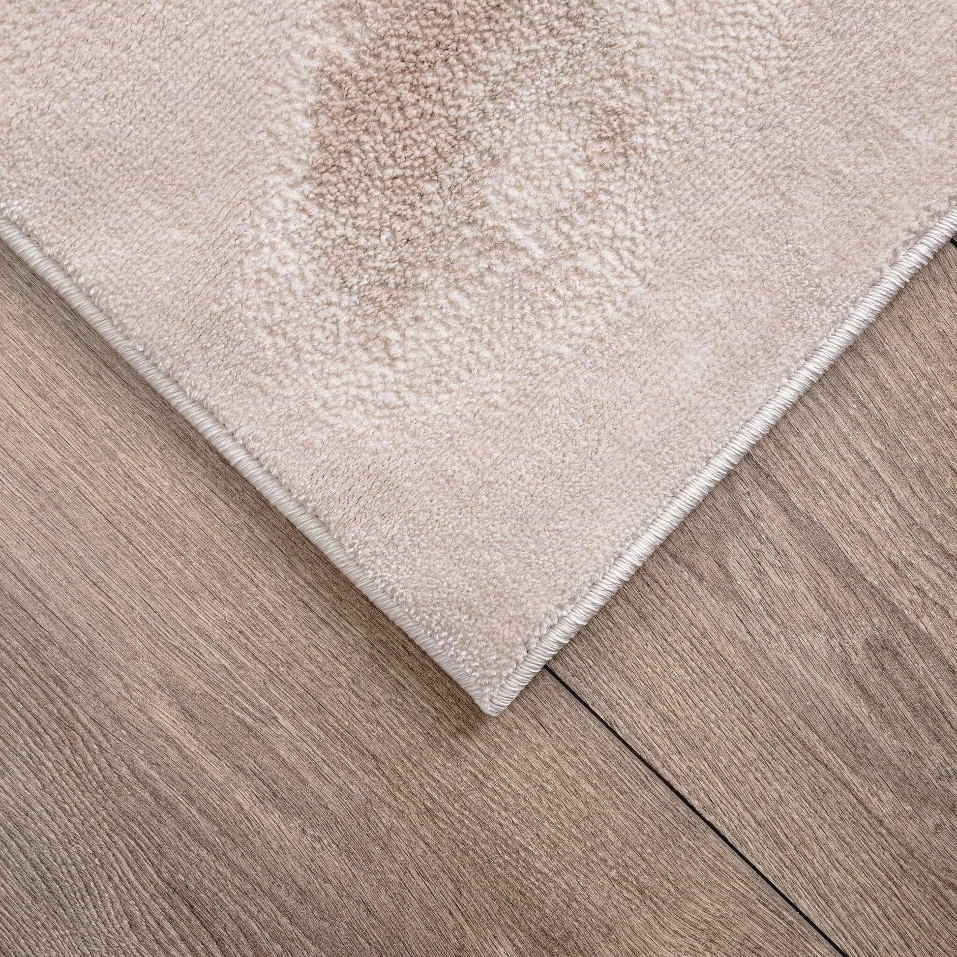 Rugs  -  Aurora Linea Neutral Marble Rug  - 