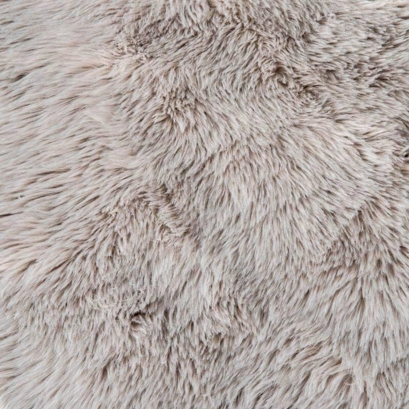 Rugs  -  Auckland Silver Faux Fur Rug - 140x200cm  -  50143439