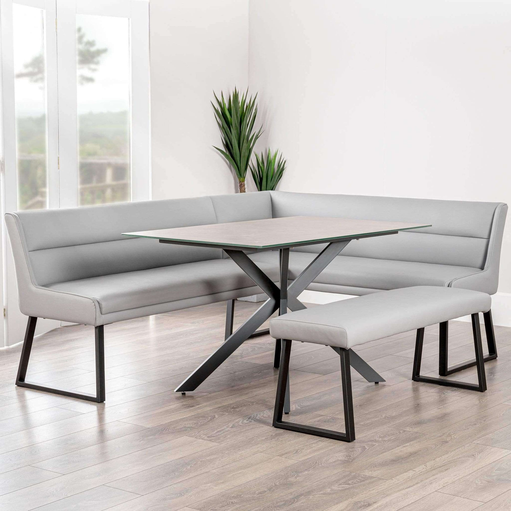 Furniture  -  Austin Corner Sofa Dining Set  - 