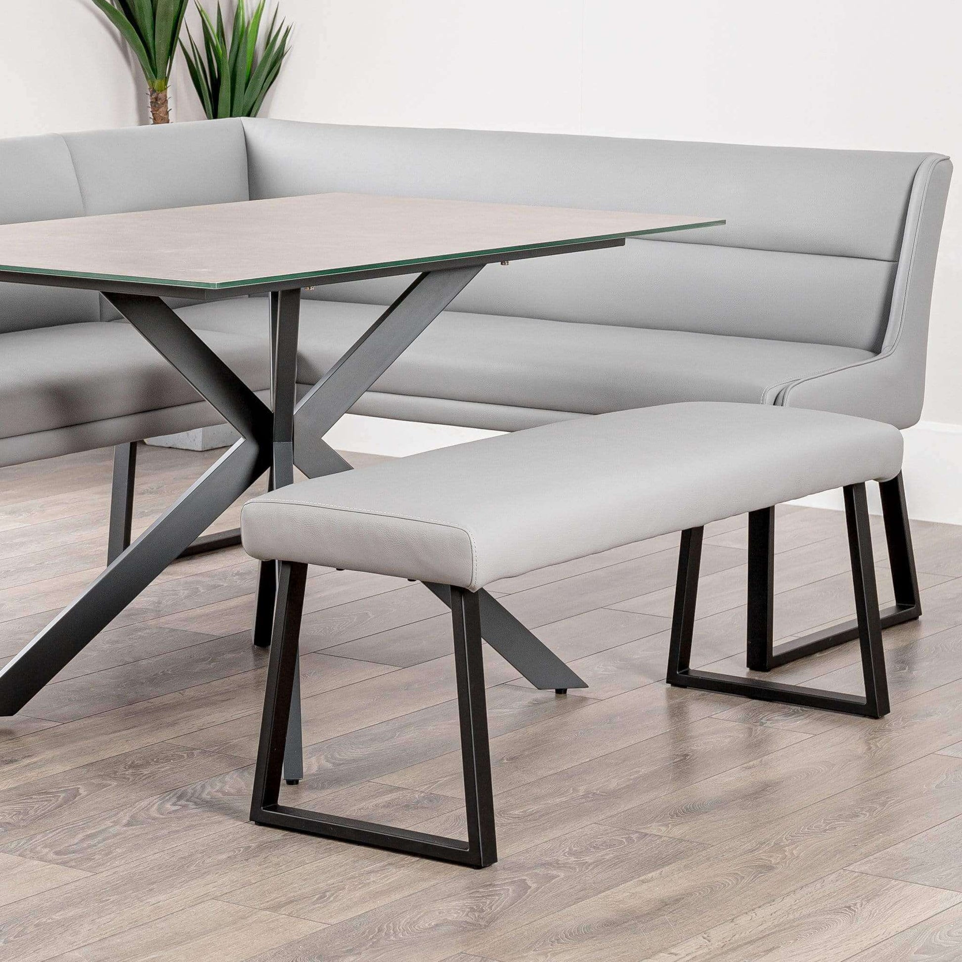 Furniture  -  Austin Corner Sofa Dining Set  - 