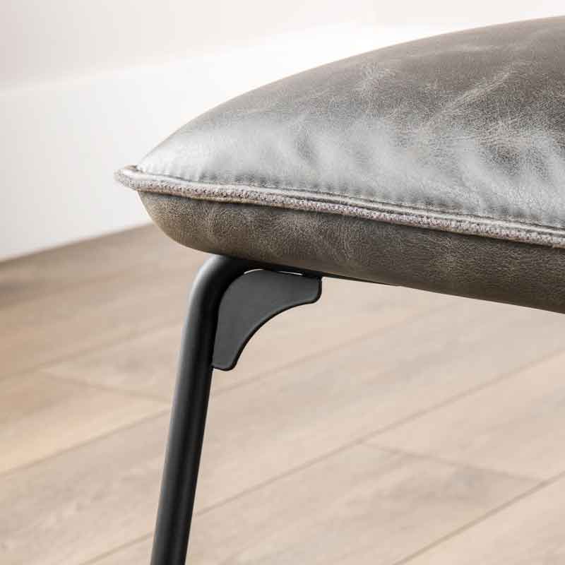 Furniture  -  Hooper Grey Bench  -  50154027