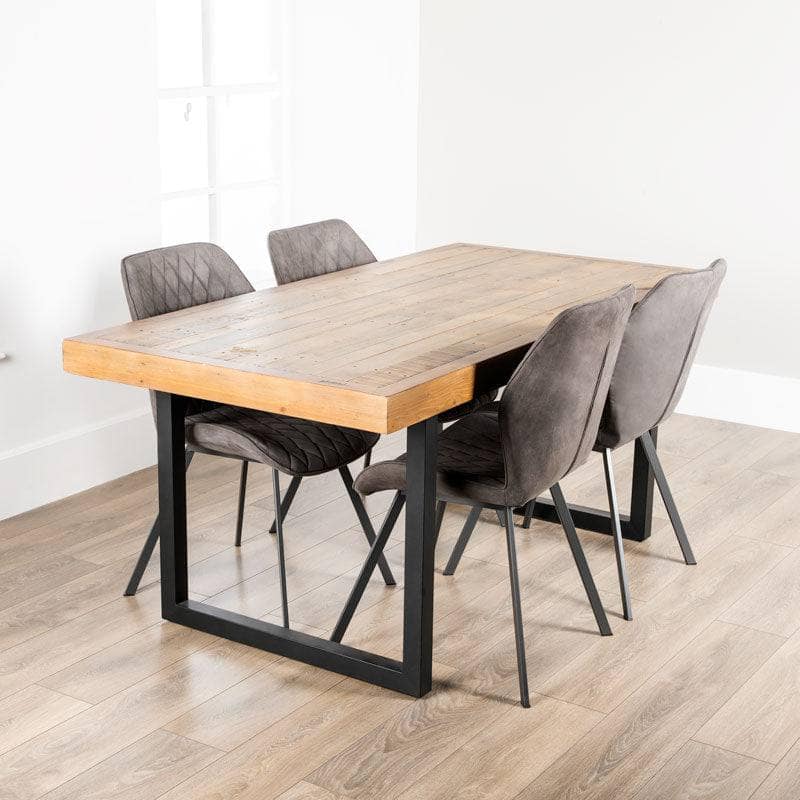 Furniture  -  Lincoln Fixed Table & 4 Toronto Grey Chairs  -  50153042