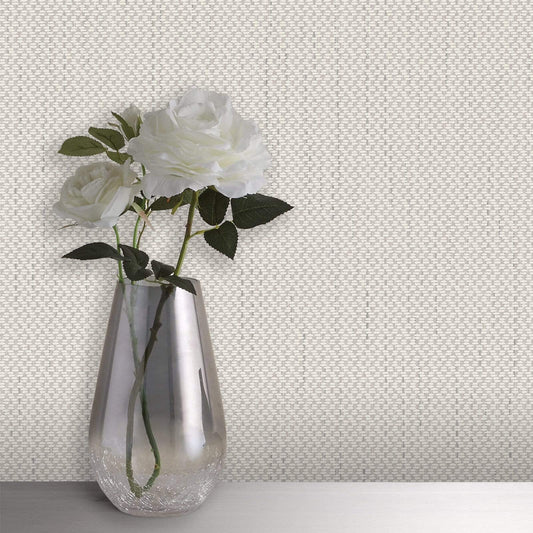 Wallpaper  -  Belgravia Amelie Beige Textured Wallpaper - 3007  -  50156272
