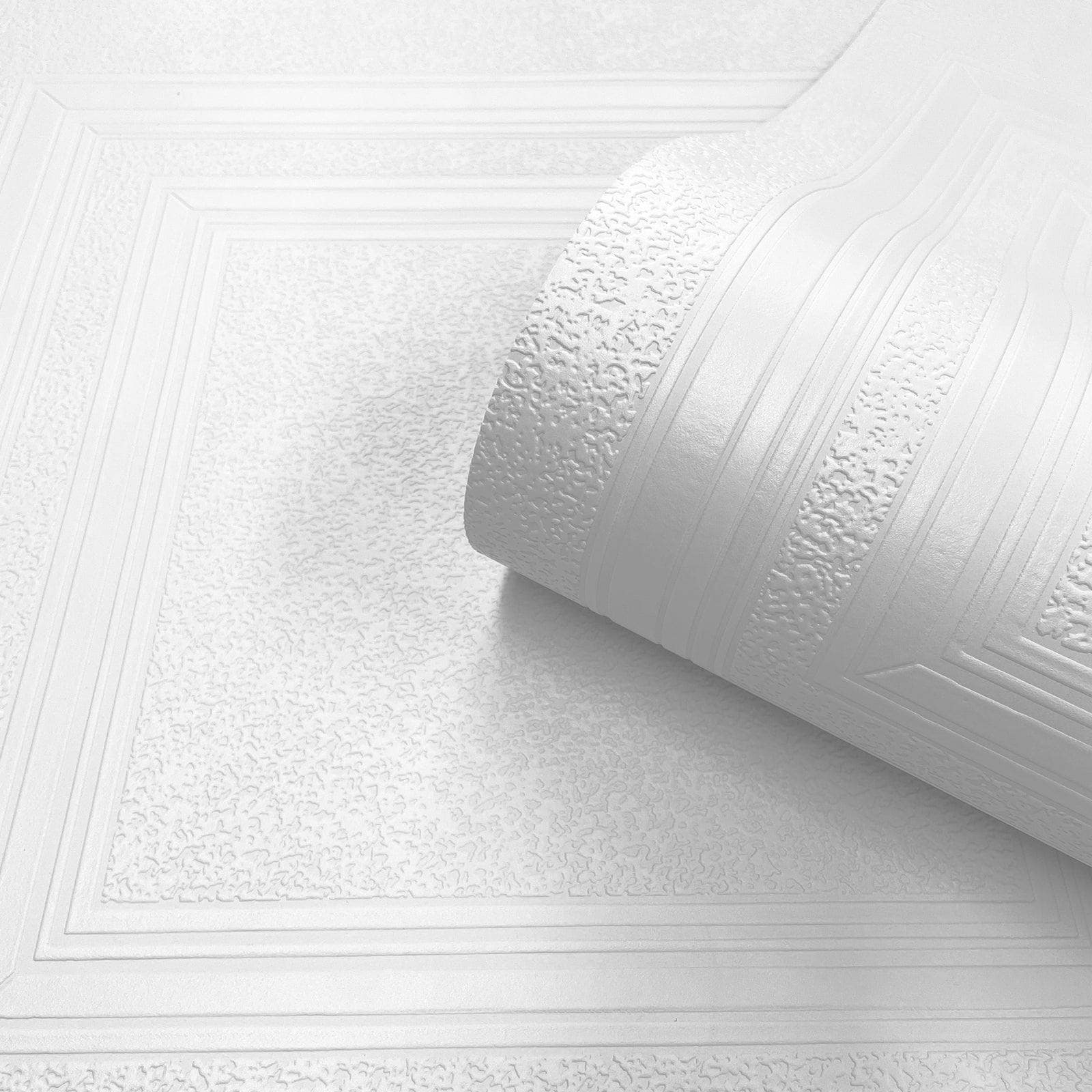 Wallpaper  -  Belgravia Richmond Whites Panel Wallpaper - 5836  -  60003829