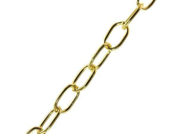 DIY  -  Chain Products Brass Chandelier 2.5 Metre Chain Reel  -  01412420