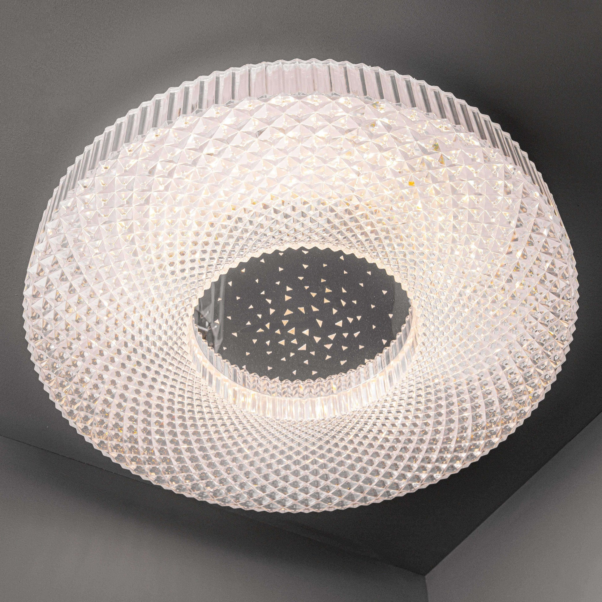 Lights  -  Cimona Acrylic Medium Flush Led Ceiling Light  -  50150468