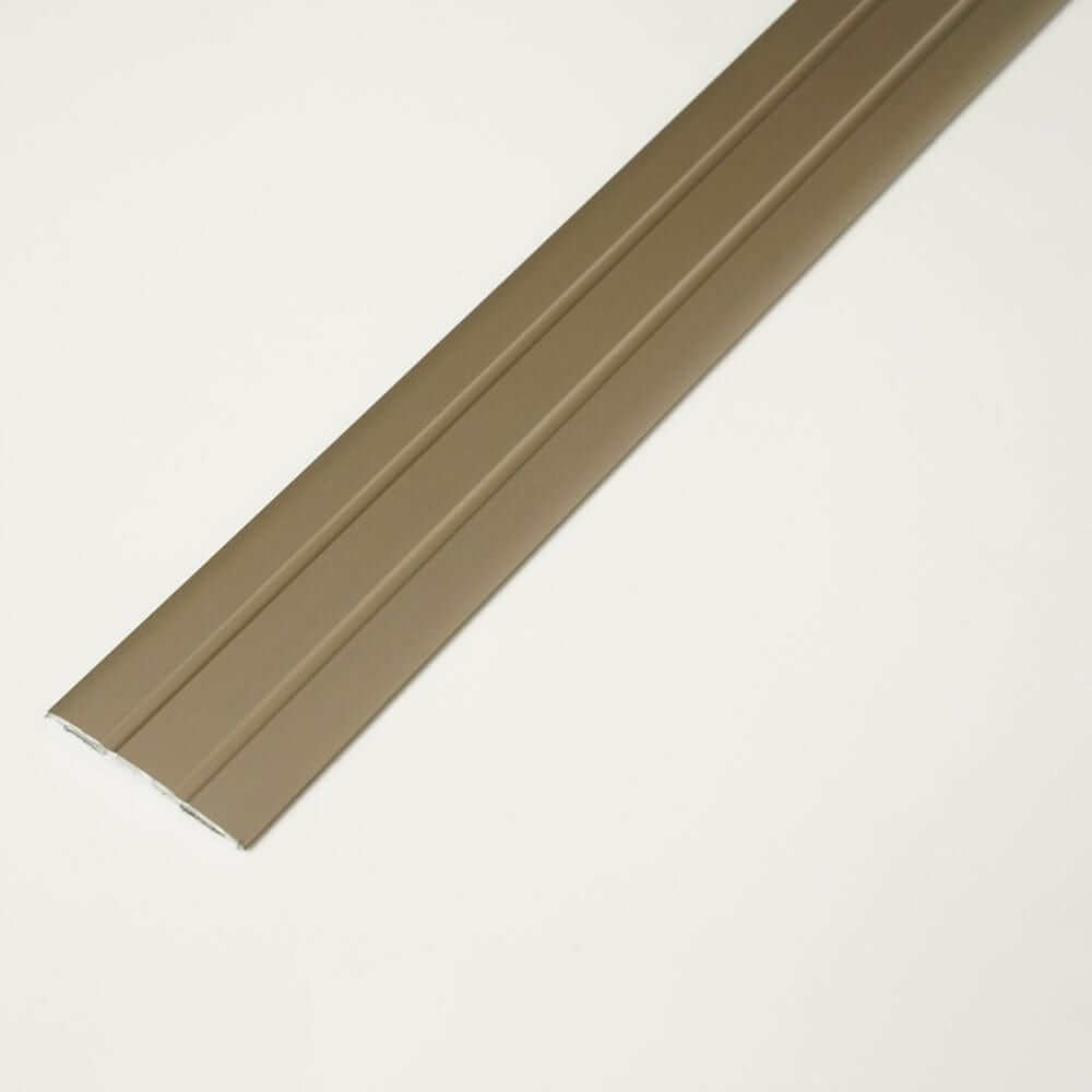 Flooring & Carpet  -  Cover Strip 0.9M Brushed Steel  -  50155715
