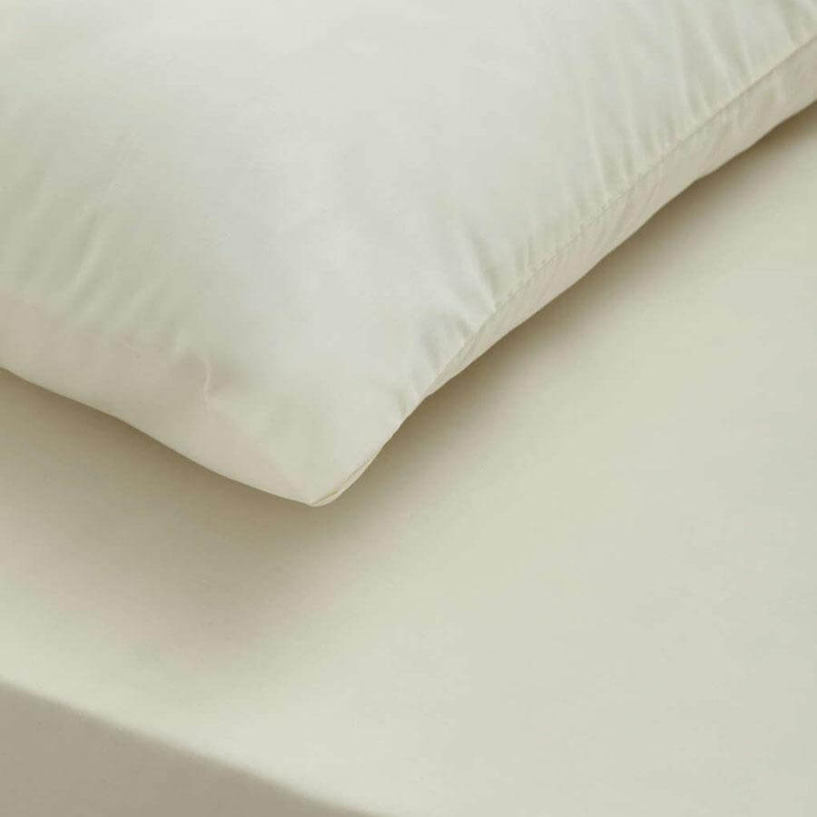 Homeware  -  Cream 200 Tc Egyptian Cotton Pair Of Pillowcases  -  50148081