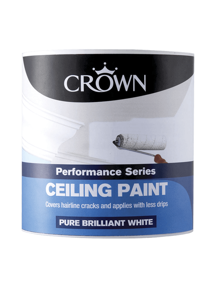 Paint  -  Crown Ceiling Paint White - 2.5L  -  50091836