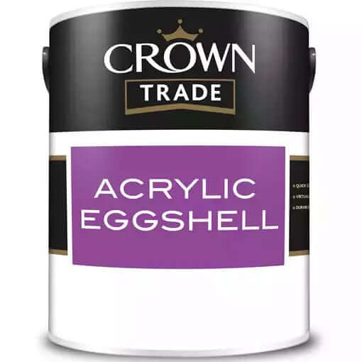 Paint  -  Crown Contract Acrylic Eggshell Magnolia - 2.5L  -  50145614