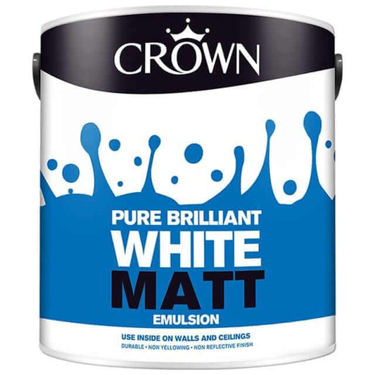 Crown Matt Emulsion Paint - Powder Blue - 2.5L