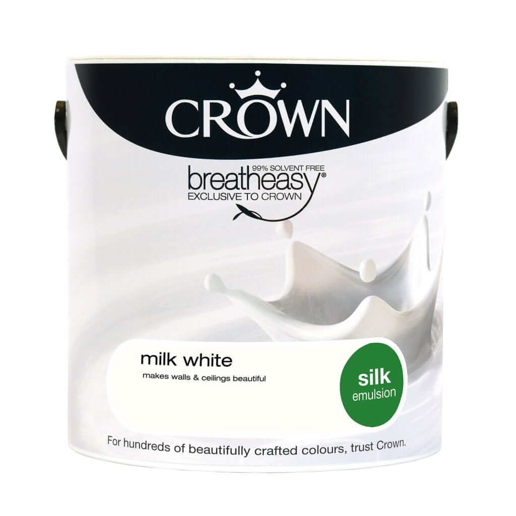 Paint  -  Crown Milk White Silk Paint  - 