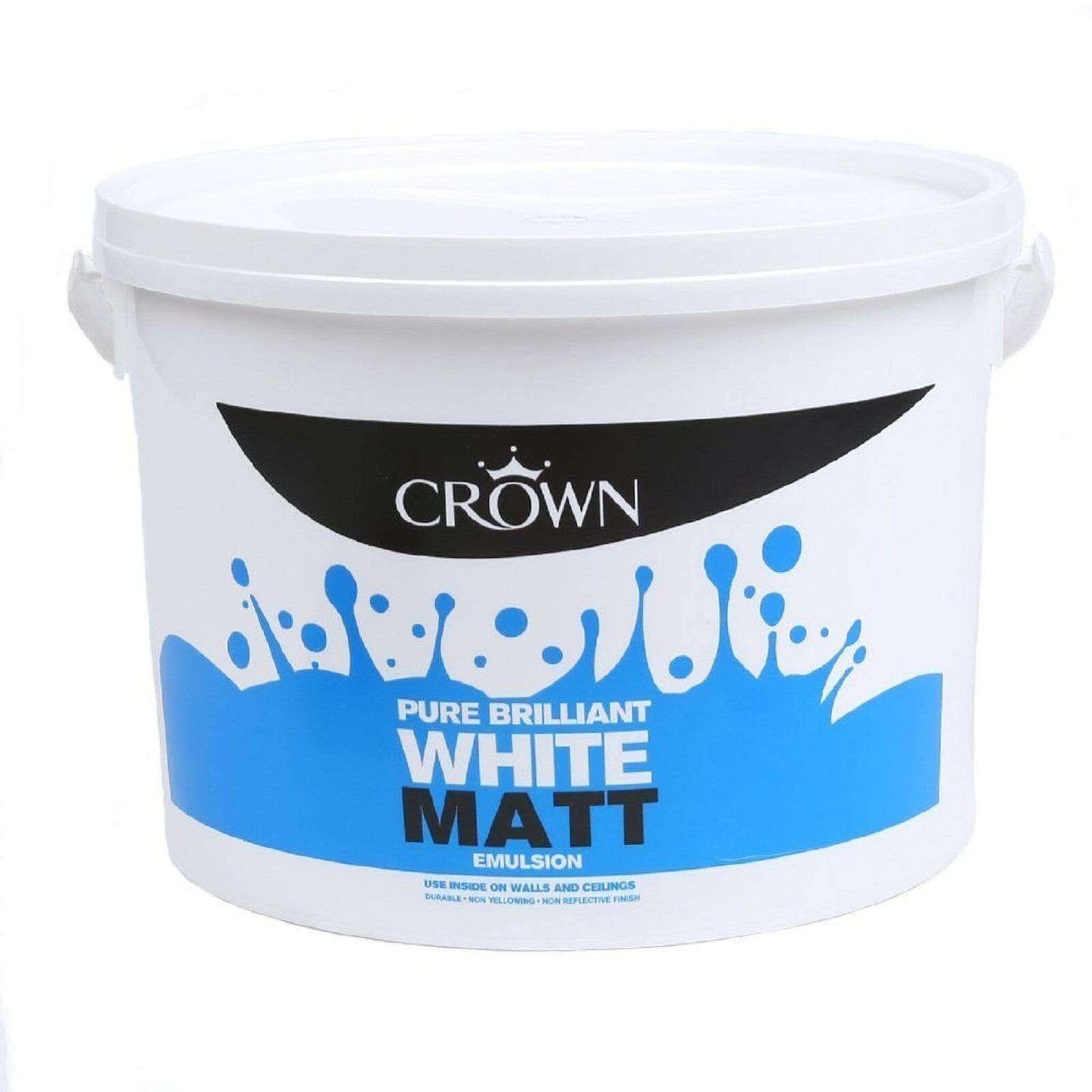 Paint  -  Crown Matt 7.5L Pure Brilliant White  -  50034540