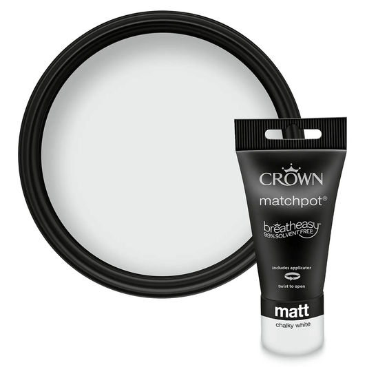 Paint  -  Crown Vm 40Ml Chalky White  -  50147171