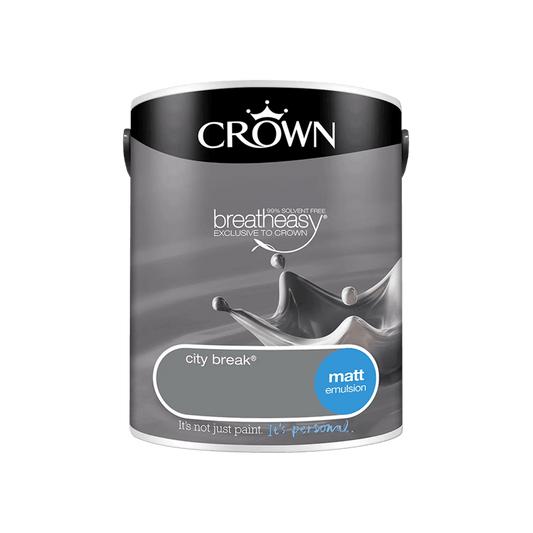 Paint  -  Crown City Break Matt Emulsion 5L  -  50146517