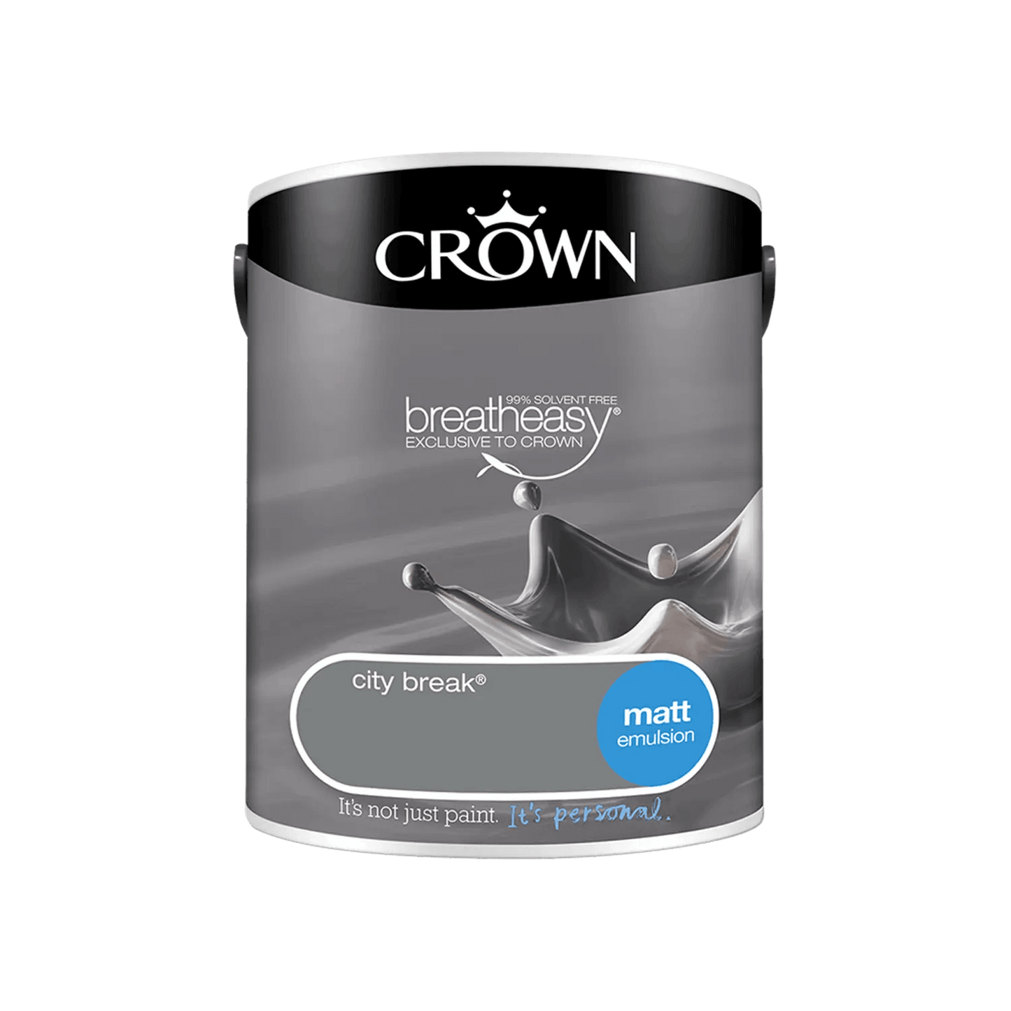 Paint  -  Crown City Break Matt Emulsion 5L  -  50146517
