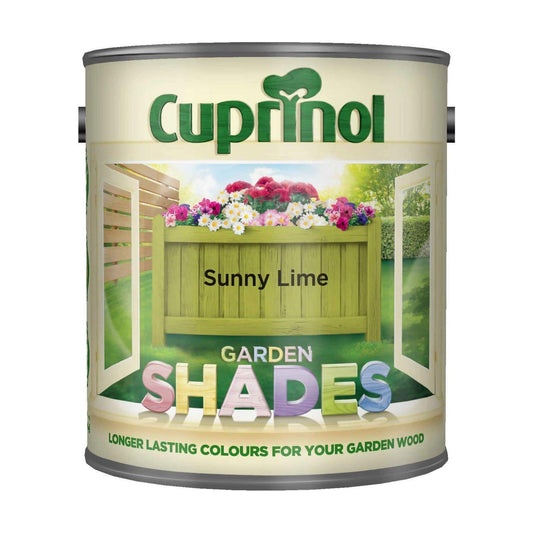 Paint  -  Cuprinol Garden Shade 1L Sunny Lime  -  50149536