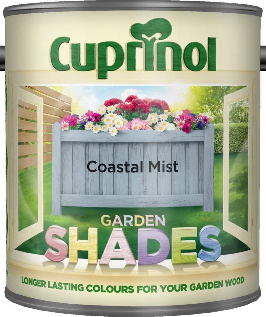 Paint  -  Cuprinol Garden Shades 1L Coastal Mist  -  50149525