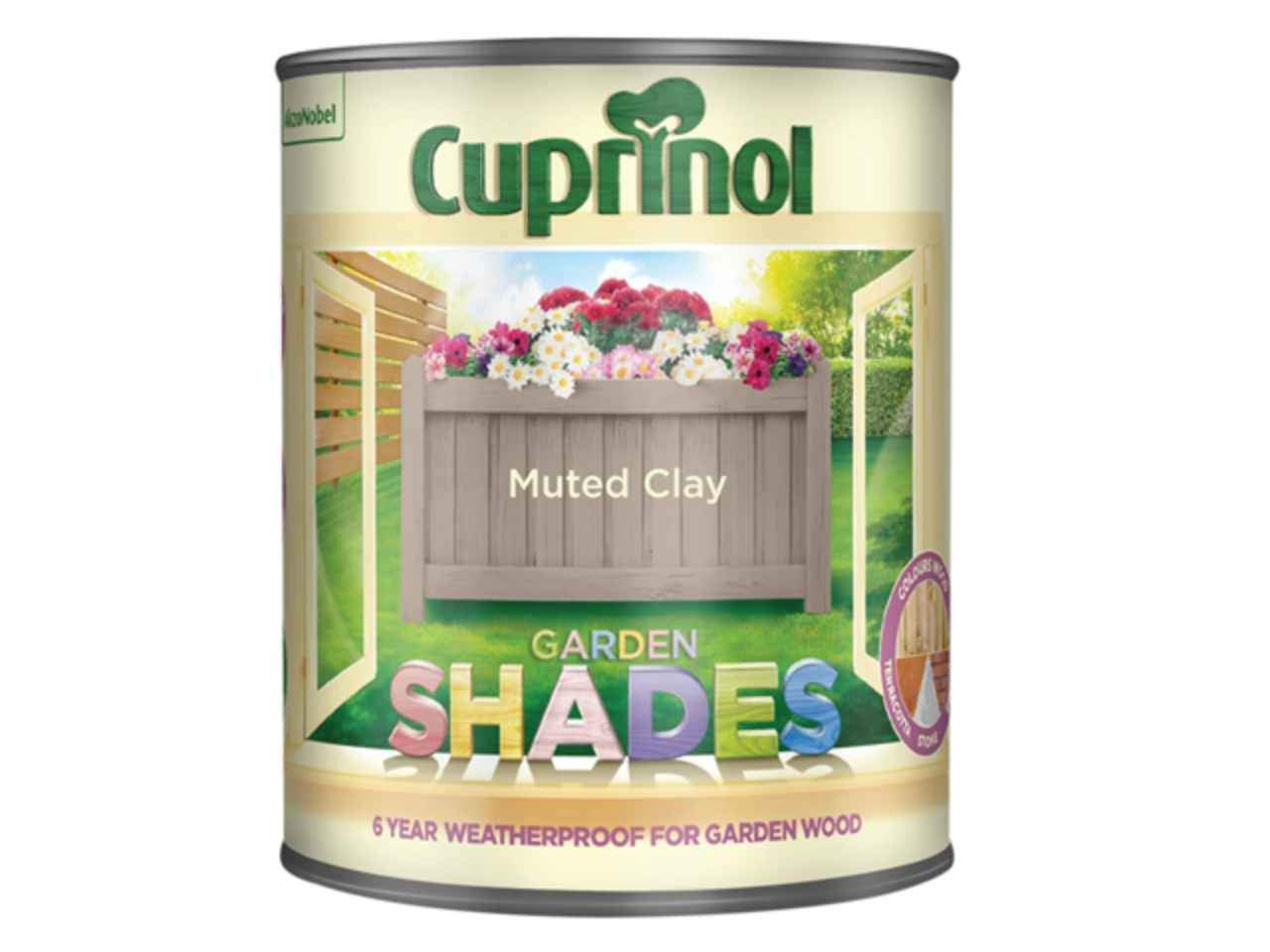 Paint  -  Cuprinol Garden Shades 1L Muted Clay  -  50149529