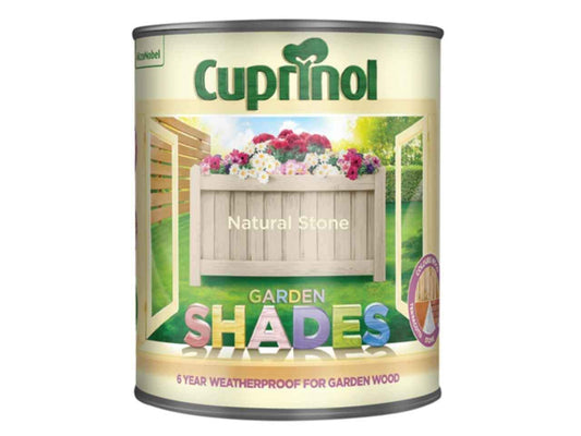 Paint  -  Cuprinol Garden Shades 1L Natural Stone  -  50149530