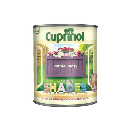 Paint  -  Cuprinol Garden Shades 1L Purple Pansy  -  50149533