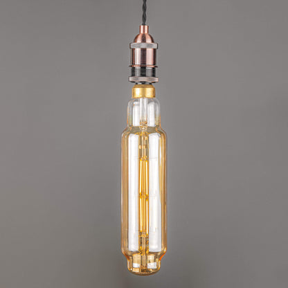 Lights  -  Dale Antique Copper Cable Suspension Ceiling Light  -  50150531