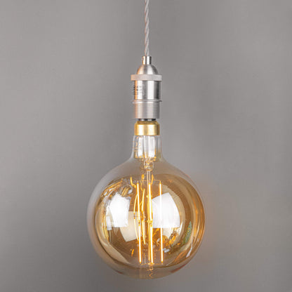 Lights  -  Dale Satin Nickel Cable Suspension Ceiling Light  -  50150533