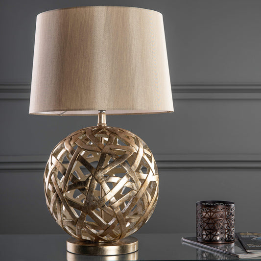 Lights  -  Dar Balthazar Gold Table Lamp - Tas Bal4263  -  50085107