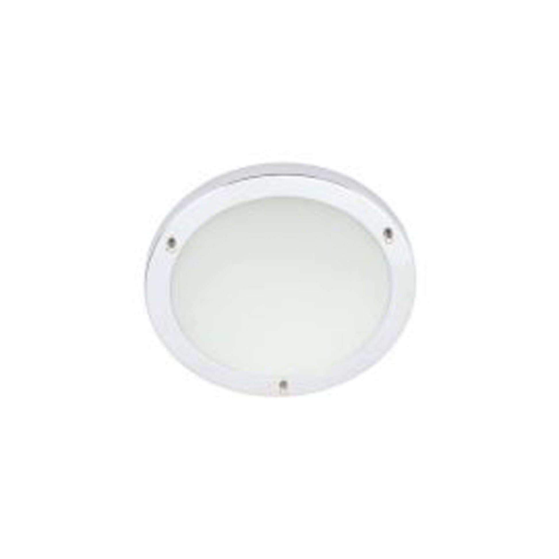 Lights  -  Delphi Large Cool White Led Flush Ceiling Light - Spa34047Chr  -  50150544