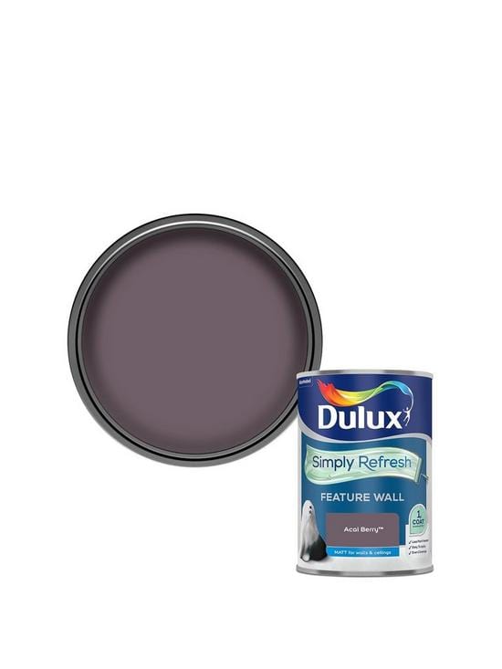 Paint  -  Dulux Refresh Feature Wall Acai Berry 1.25L  -  50156126