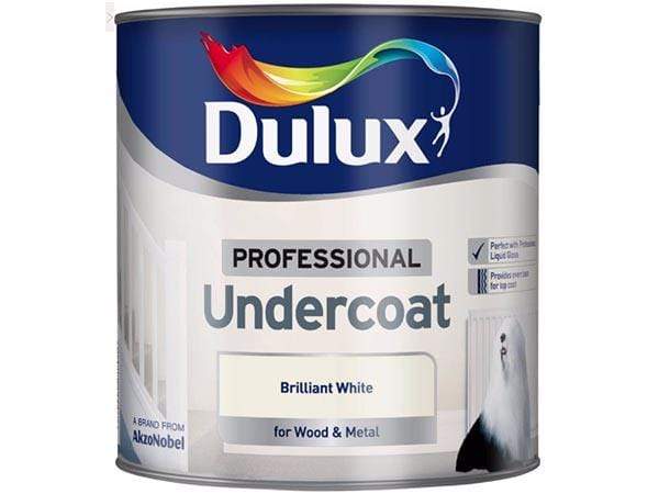 Paint  -  Dulux 2.5 Litre Brilliant White Undercoat  -  00474870