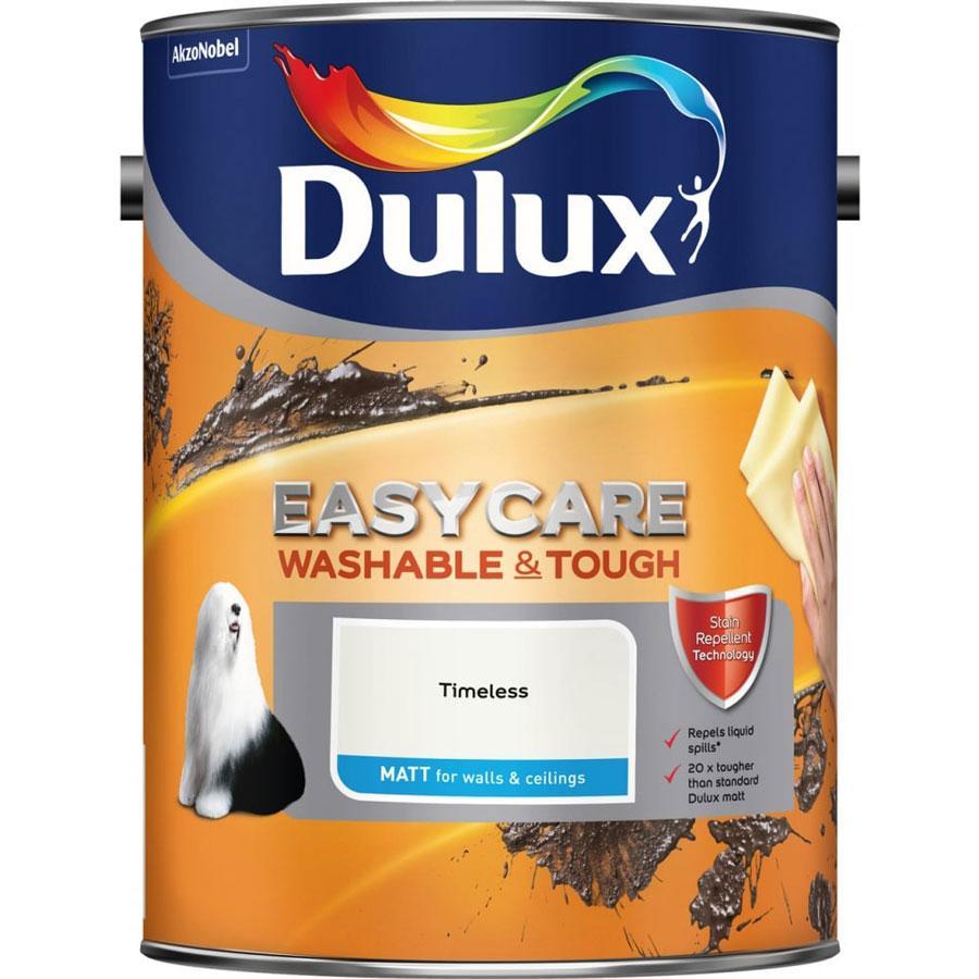 Paint  -  Dulux Easy Care Matt Emulsion 2.5L Timeless  -  50134372